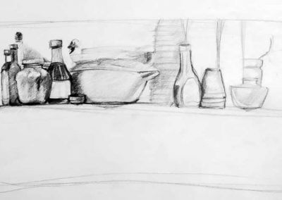 shelve drawing